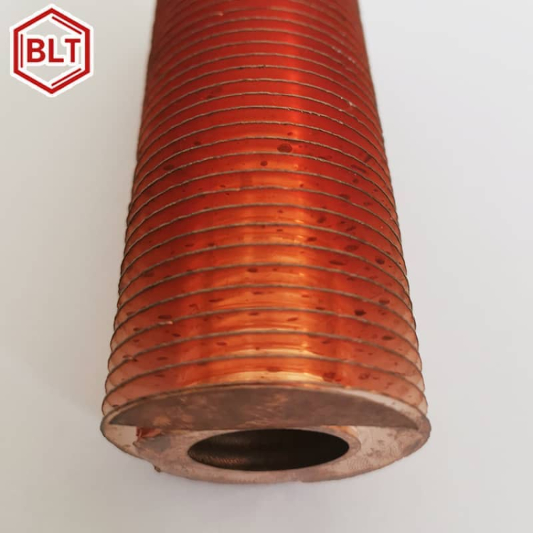 整體擠壓銅翅片管1